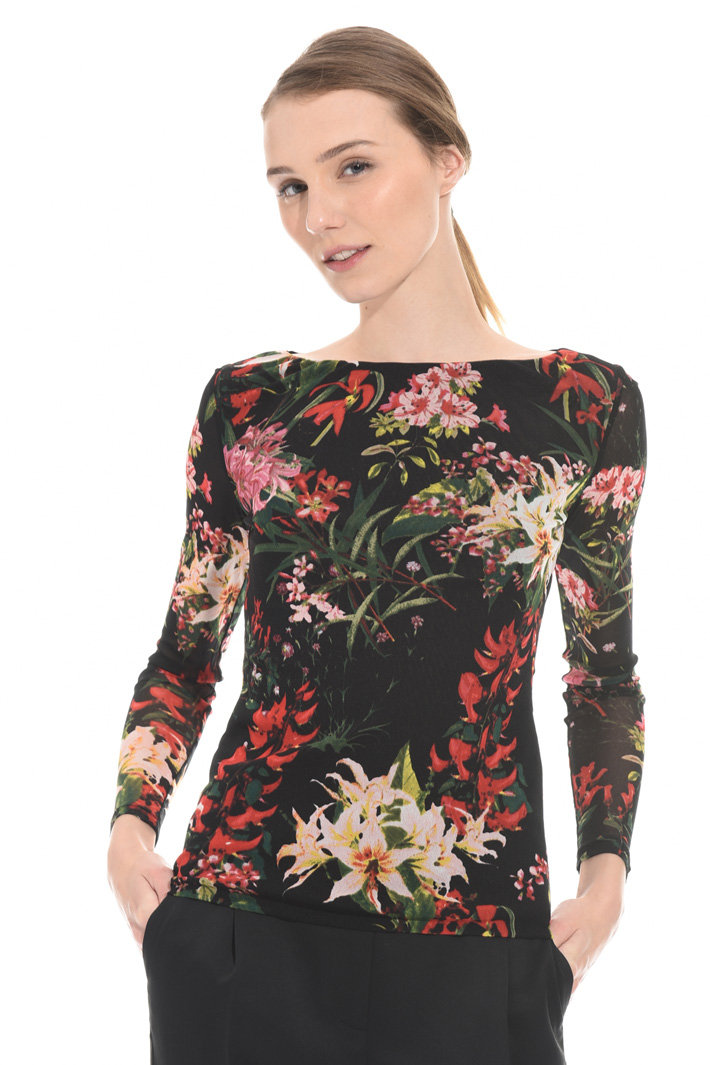 Stretch tulle top Intrend Stretch tulle top Intrend