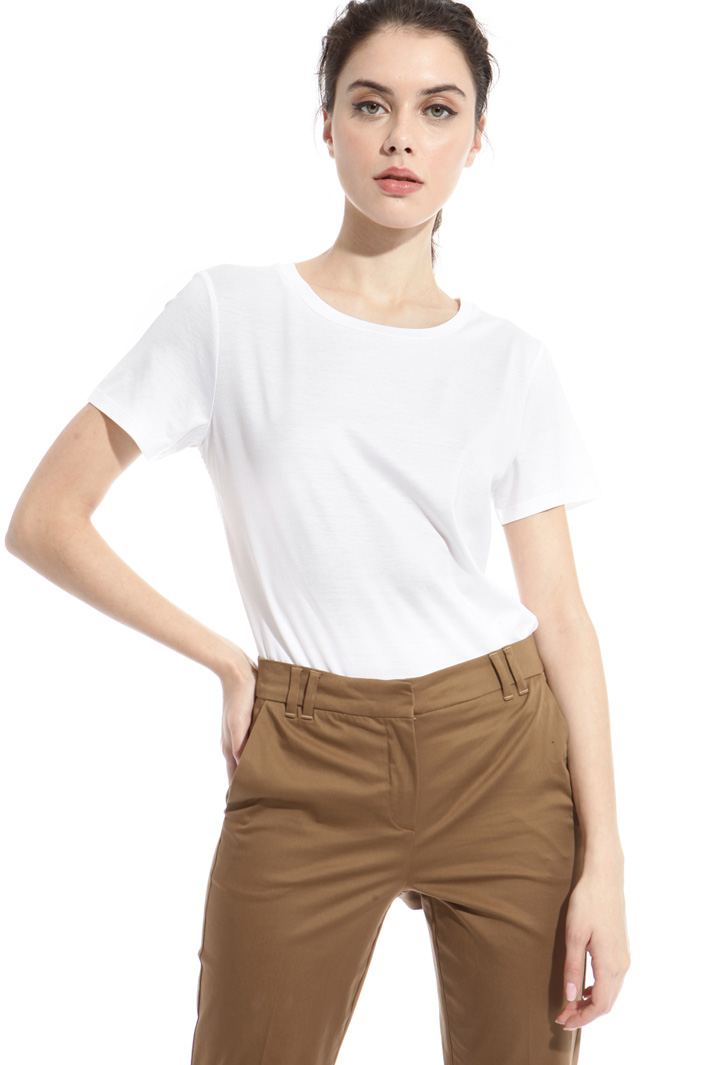 Cotton basic T-shirt Intrend Cotton basic T-shirt Intrend