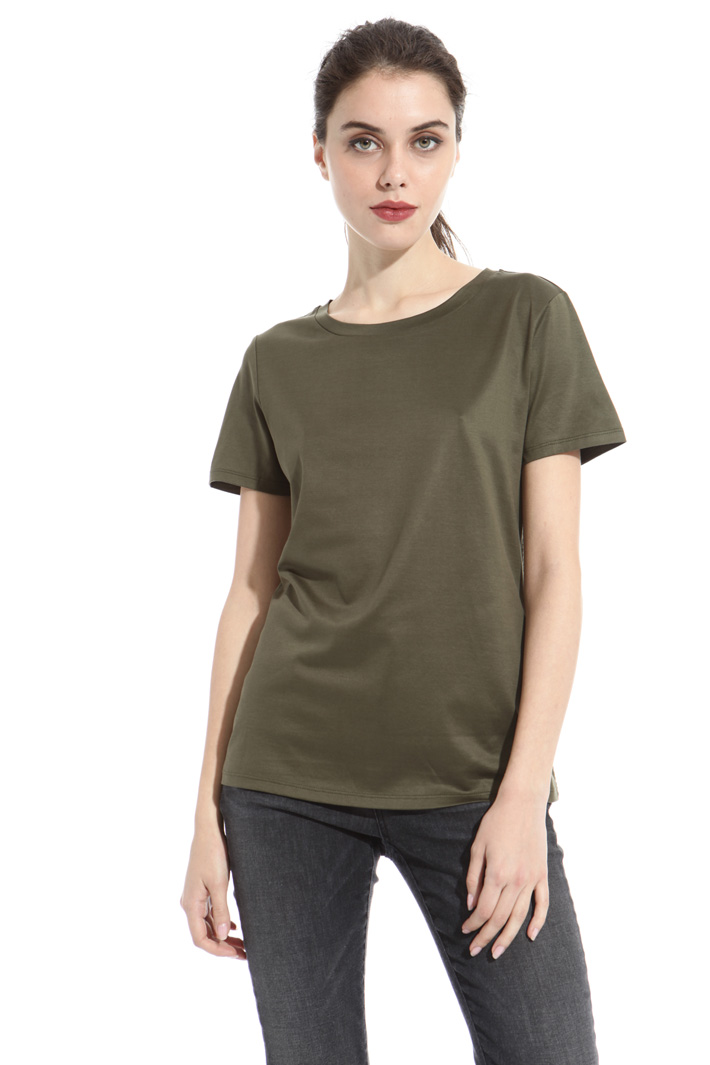Cotton basic T-shirt Intrend Cotton basic T-shirt Intrend