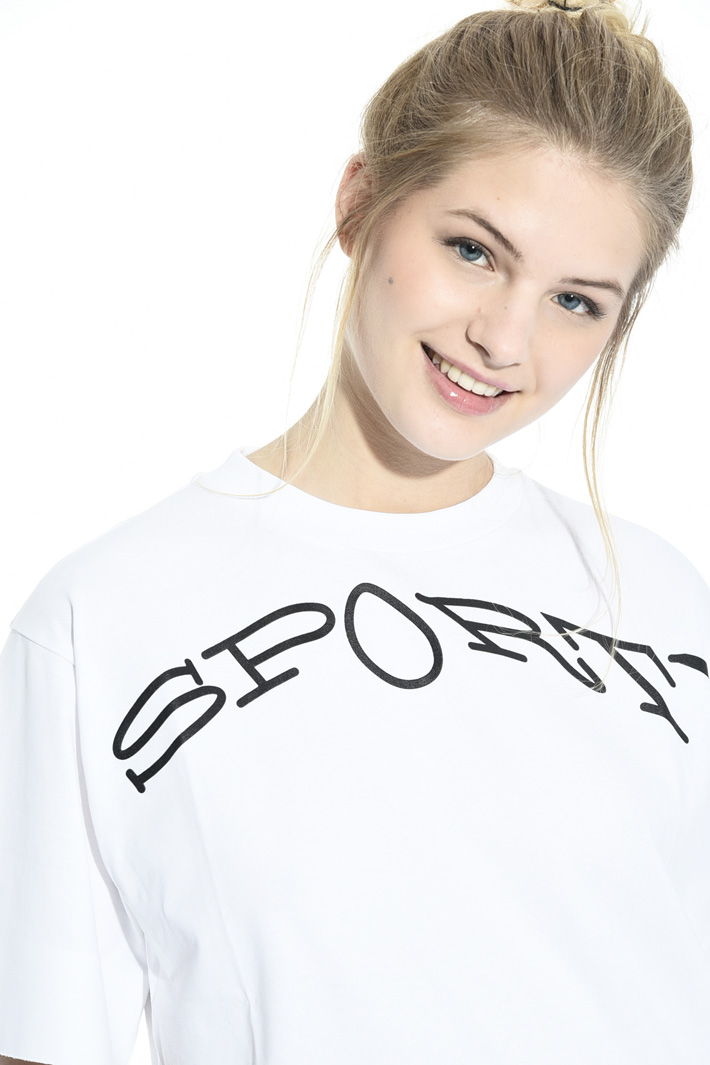 T-shirt in cotone stampato Intrend T-shirt in cotone stampato Intrend