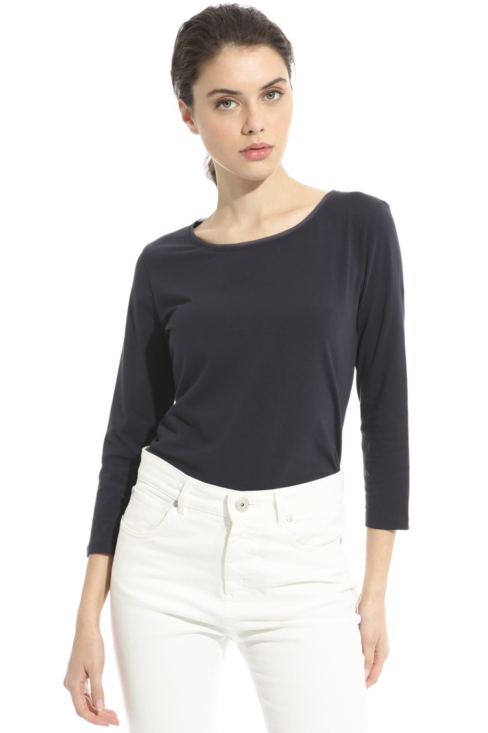 Stretch cotton T-shirt Intrend Stretch cotton T-shirt Intrend