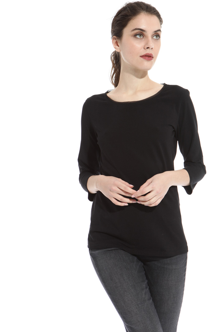 Stretch cotton T-shirt Intrend Stretch cotton T-shirt Intrend
