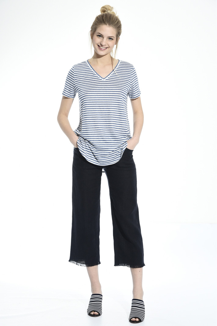 T-shirt in jersey rigato Intrend T-shirt in jersey rigato Intrend