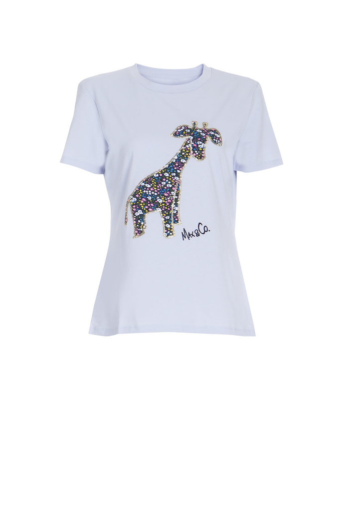 T-shirt with appliqués Intrend T-shirt with appliqués Intrend