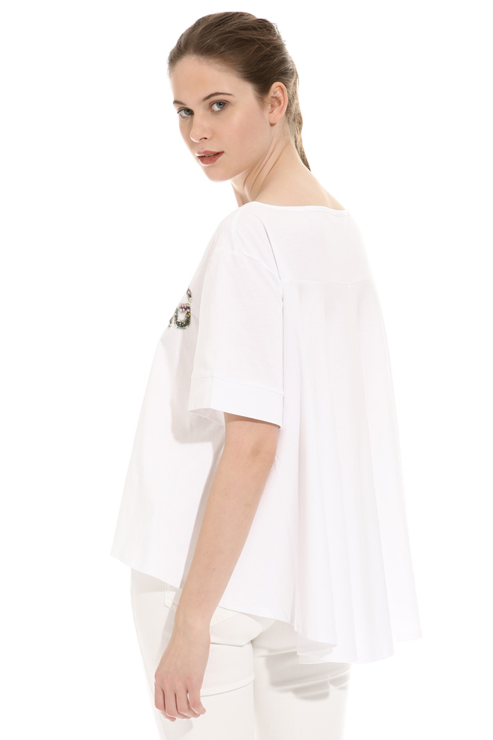 T-shirt svasata in cotone Intrend T-shirt svasata in cotone Intrend