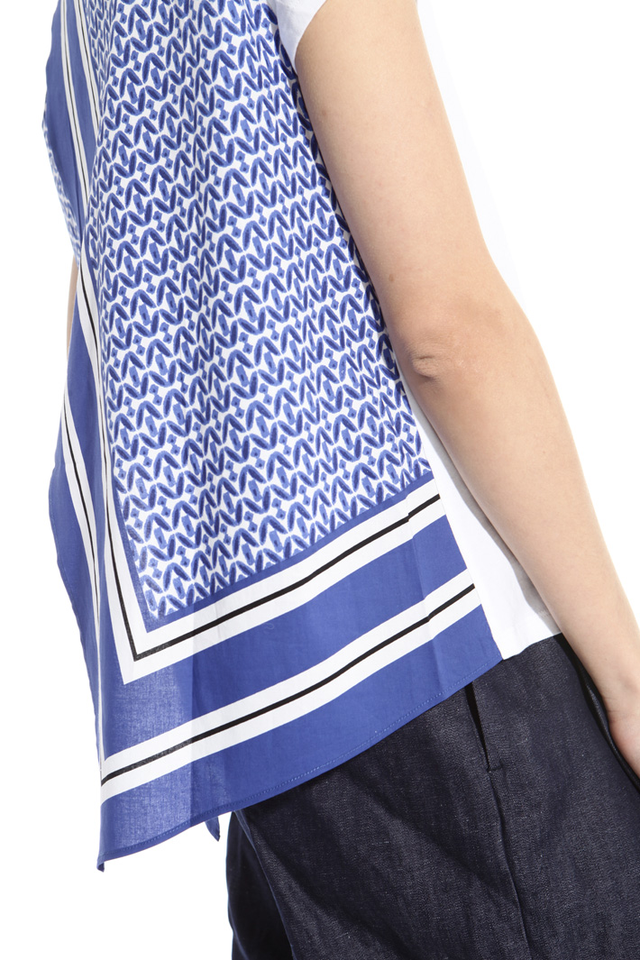 T-shirt con pannelli stampati Intrend T-shirt con pannelli stampati Intrend