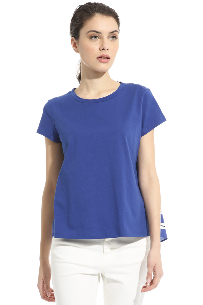 Printed panel T-shirt Intrend Printed panel T-shirt Intrend