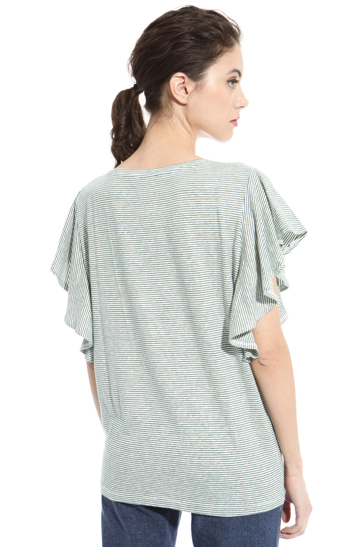 Linen and cotton T-shirt Intrend Linen and cotton T-shirt Intrend