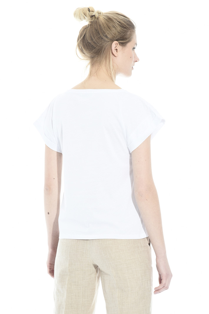 T-shirt in cotone con stampa Intrend T-shirt in cotone con stampa Intrend