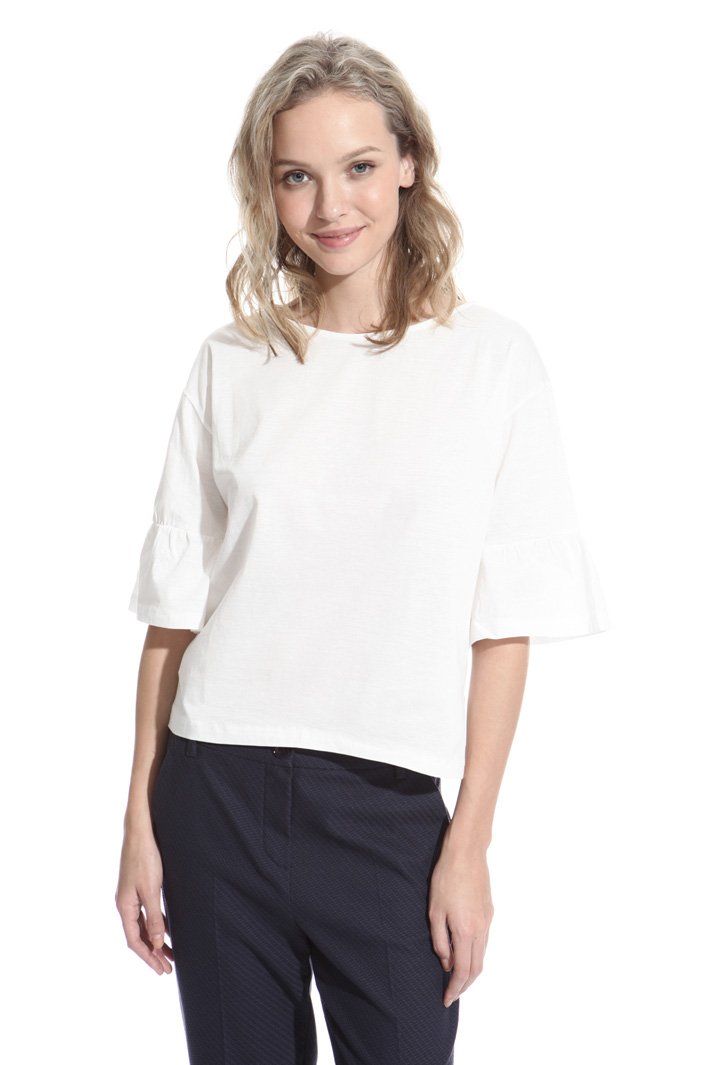 T-shirt con manica a corolla Intrend T-shirt con manica a corolla Intrend