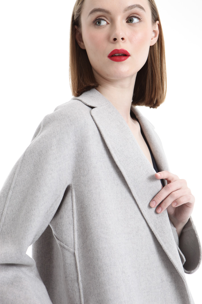 Wide lapel coat Diffusione Tessile Wide lapel coat Diffusione Tessile
