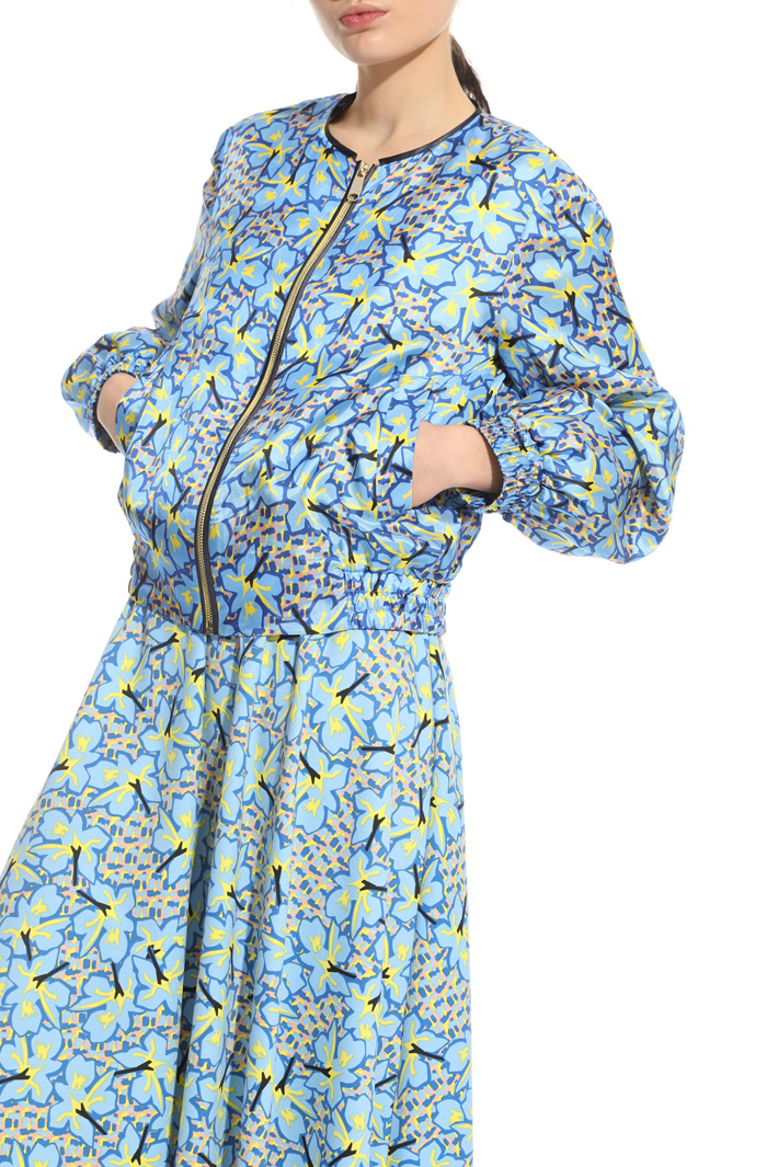 Bomber in twill stampato Intrend Bomber in twill stampato Intrend