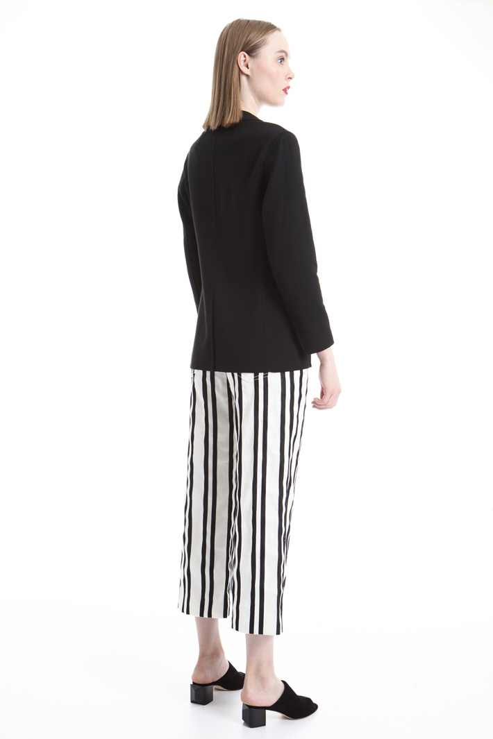 Blazer in diagonale di cotone Intrend Blazer in diagonale di cotone Intrend