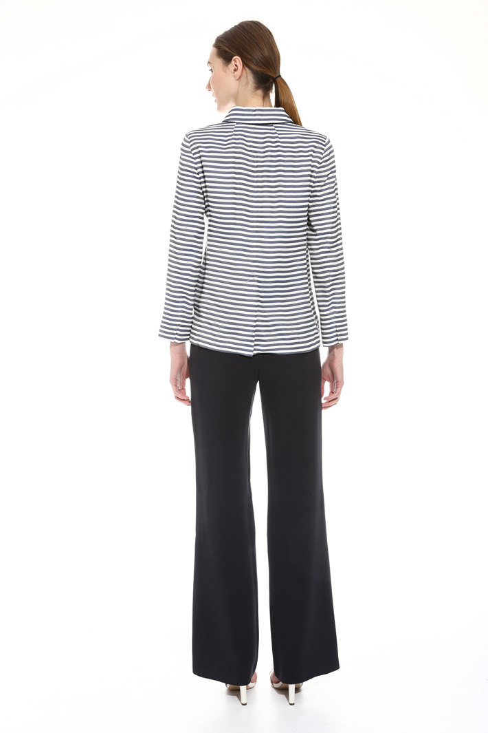 Blazer in viscosa jacquard Intrend Blazer in viscosa jacquard Intrend