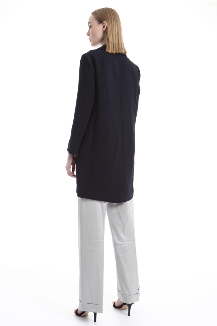 Blazer soprabito in misto lino Intrend Blazer soprabito in misto lino Intrend