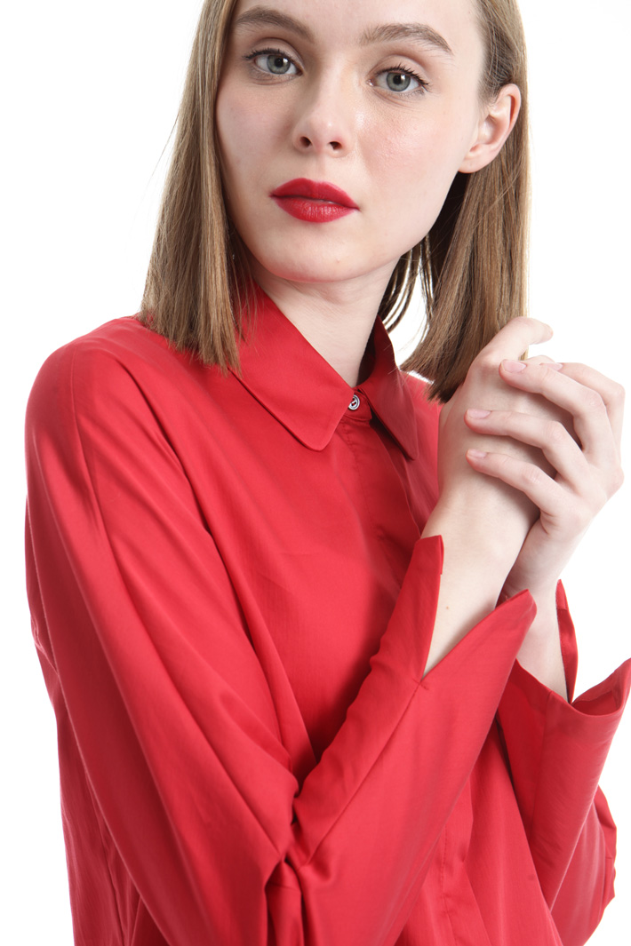 Camicia in raso di cotone Intrend Camicia in raso di cotone Intrend
