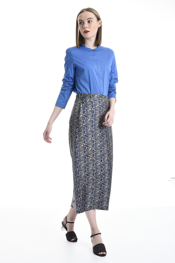 Camicia in raso di cotone Intrend Camicia in raso di cotone Intrend