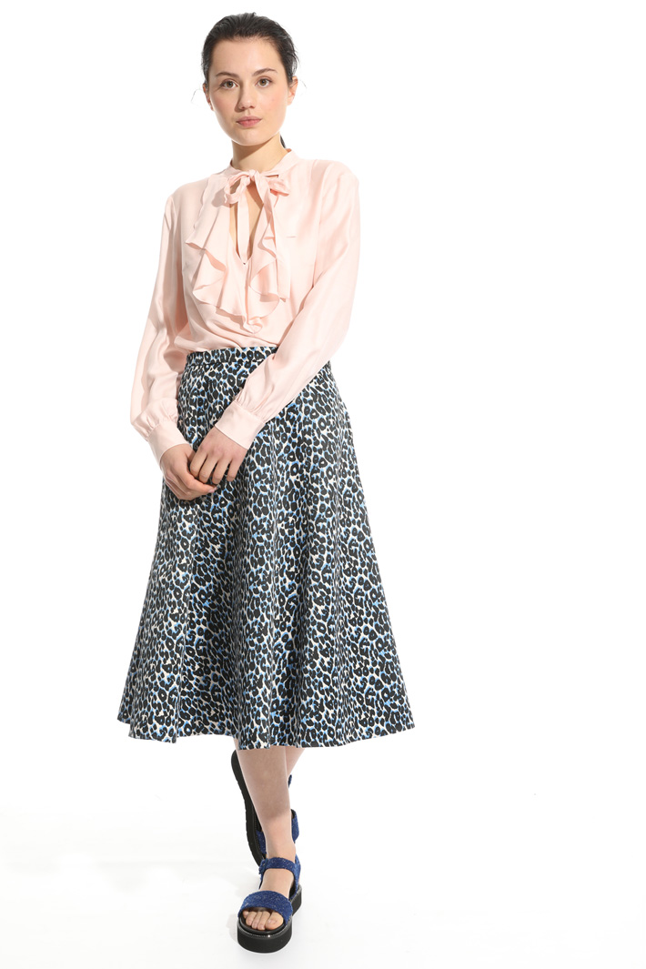 Blusa con volant allo scollo Intrend Blusa con volant allo scollo Intrend