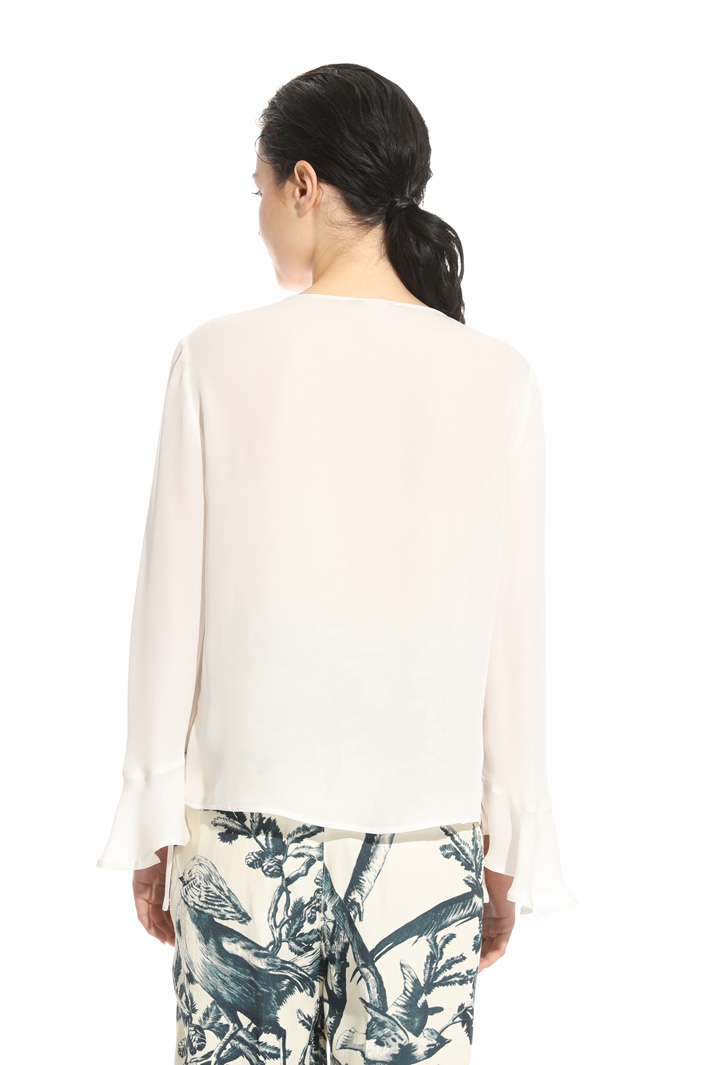 Silk georgette blouse Intrend Silk georgette blouse Intrend