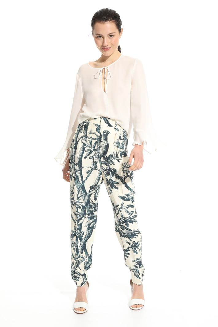 Silk georgette blouse Intrend Silk georgette blouse Intrend