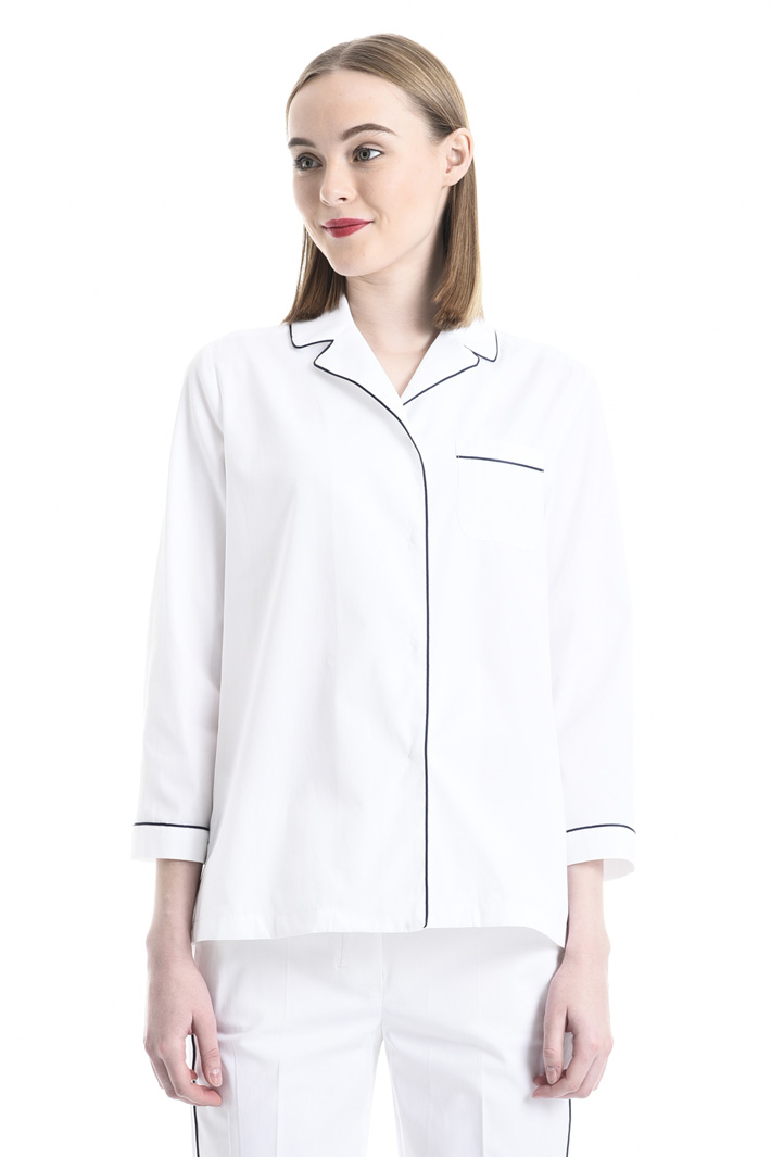 Camicia con profili contrasto Intrend Camicia con profili contrasto Intrend