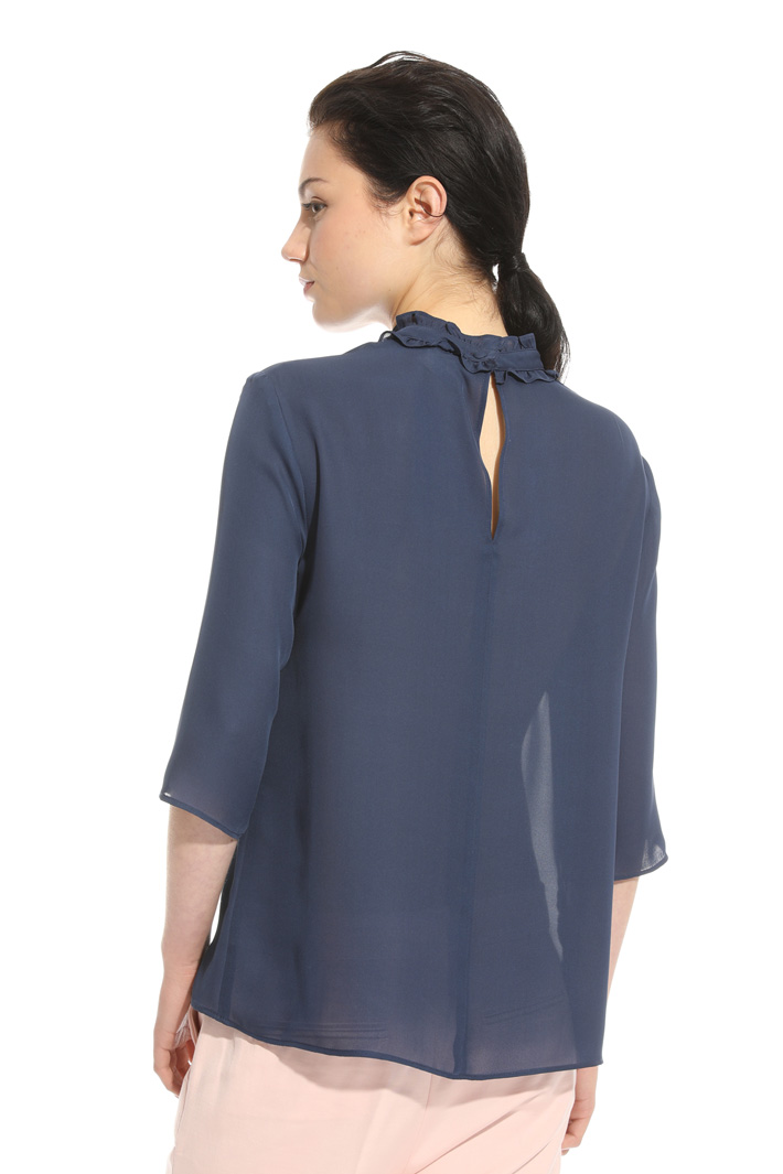 Blusa in georgette di seta Intrend Blusa in georgette di seta Intrend