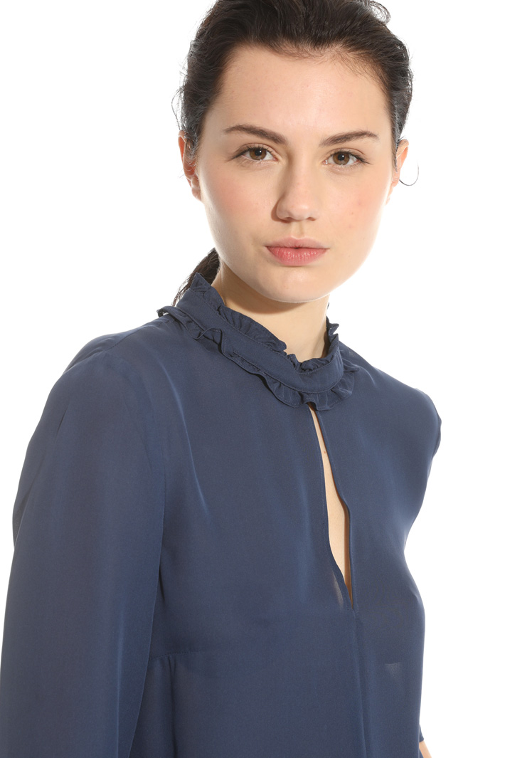 Blusa in georgette di seta Intrend Blusa in georgette di seta Intrend