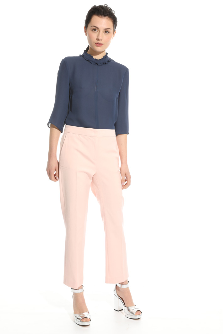 Blusa in georgette di seta Intrend Blusa in georgette di seta Intrend