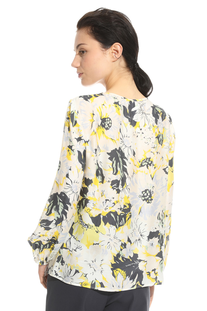 Blusa in voile di viscosa seta Intrend Blusa in voile di viscosa seta Intrend