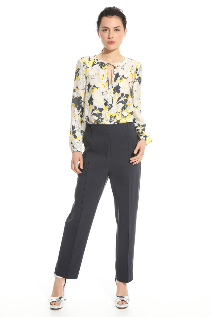 Blusa in voile di viscosa seta Intrend Blusa in voile di viscosa seta Intrend