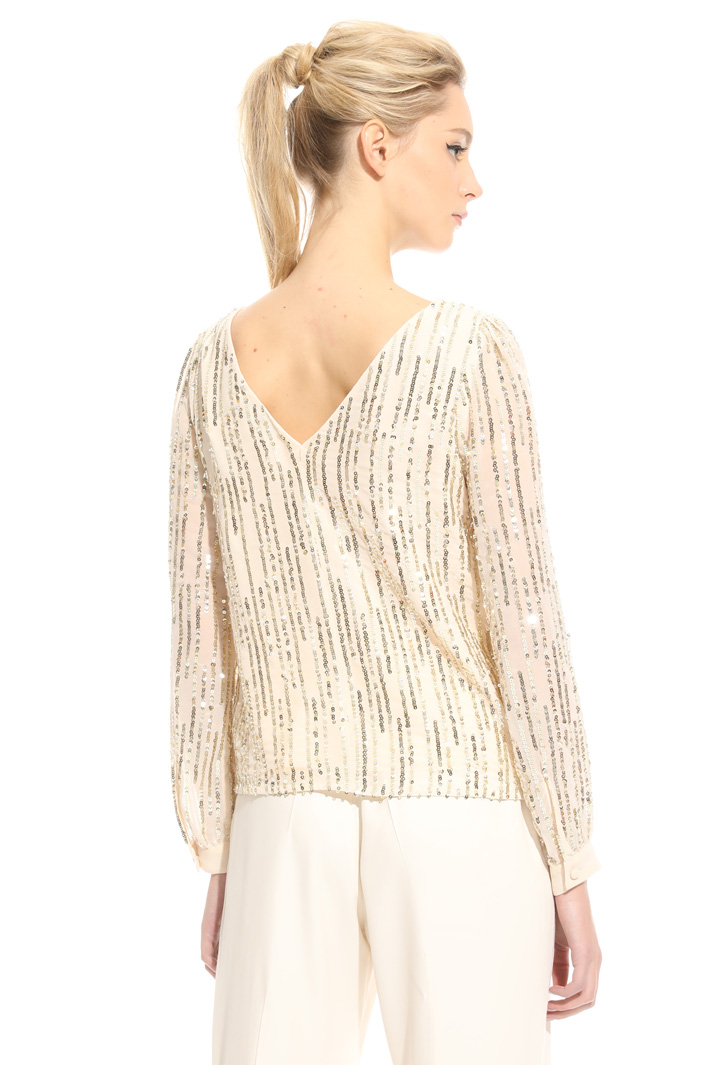 Top con paillettes Intrend Top con paillettes Intrend