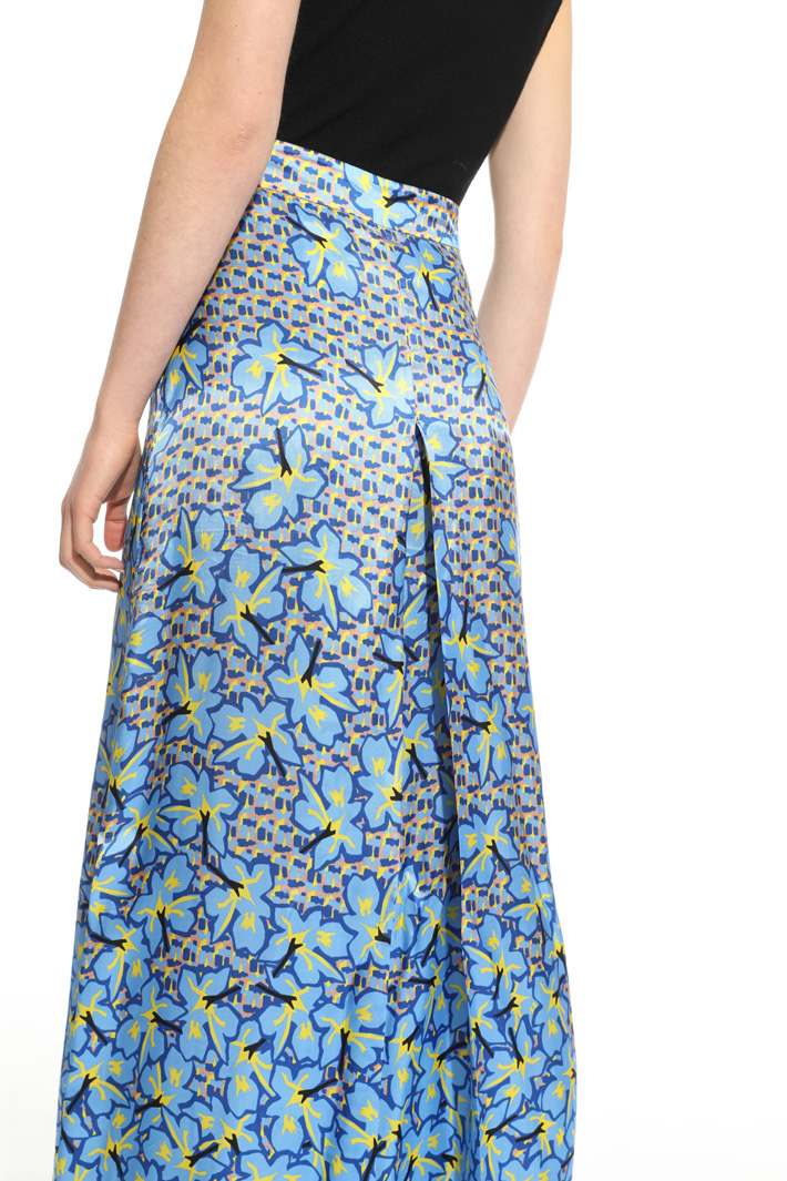 Pantalone palazzo stampato Intrend Pantalone palazzo stampato Intrend