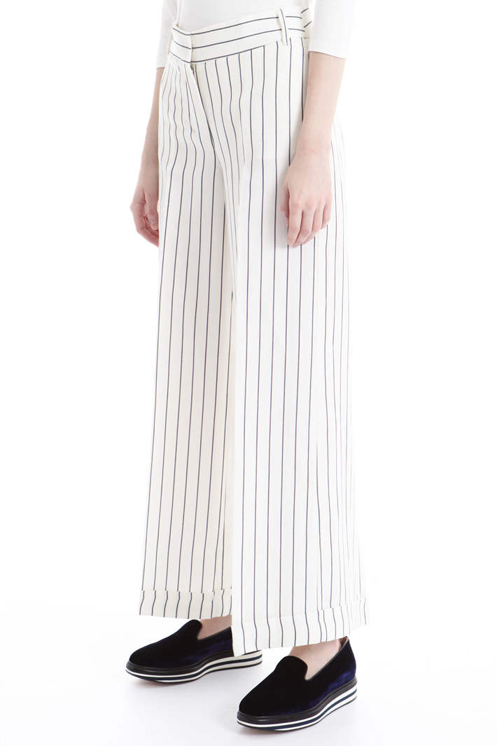 Ramié satin trousers Intrend Ramié satin trousers Intrend