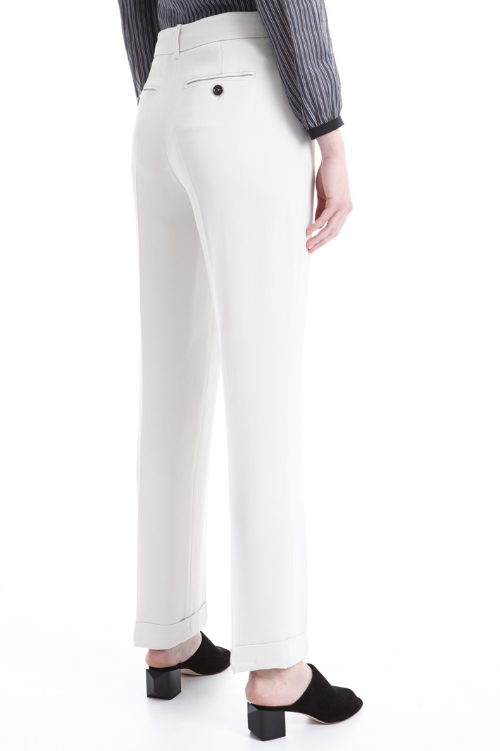 Pantalone a sigaretta in cady Intrend Pantalone a sigaretta in cady Intrend