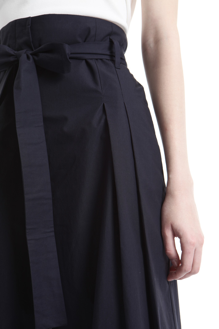 Pantalone palazzo in popeline Intrend Pantalone palazzo in popeline Intrend