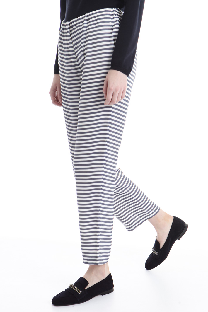 Viscose satin trousers Intrend Viscose satin trousers Intrend
