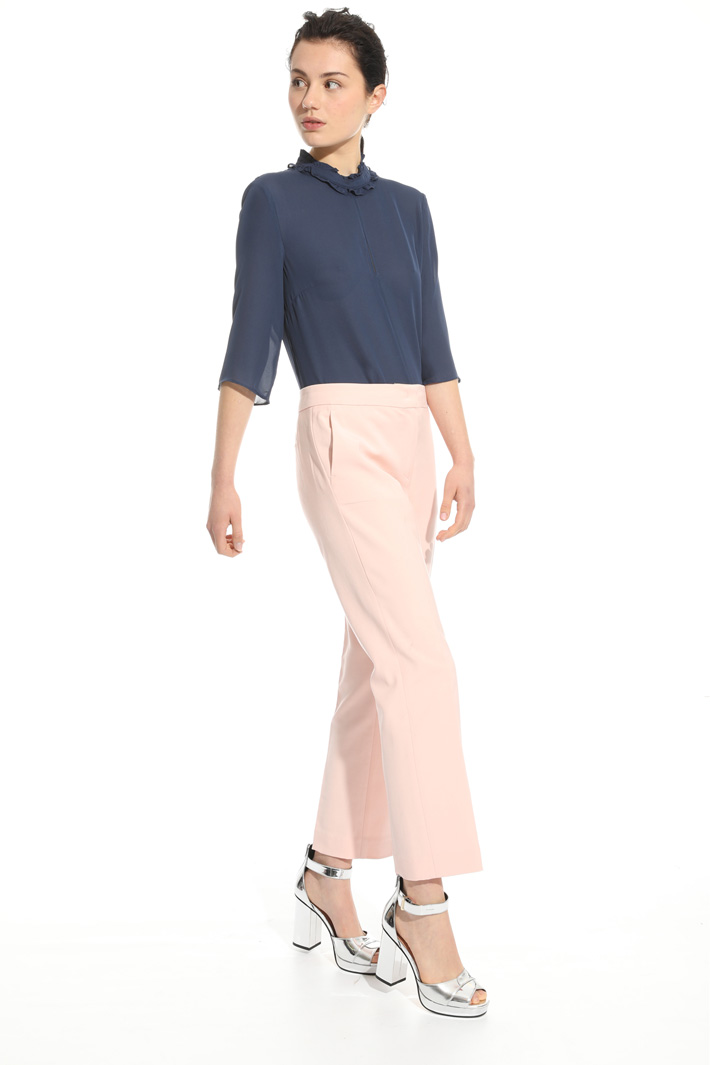 Pantalone in faille stretch Intrend Pantalone in faille stretch Intrend