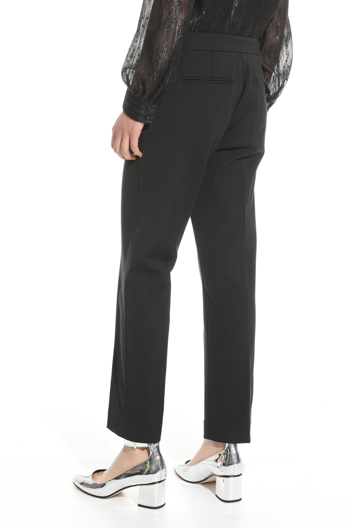 Pantalone in faille stretch Intrend Pantalone in faille stretch Intrend