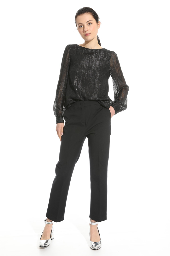 Pantalone in faille stretch Intrend Pantalone in faille stretch Intrend