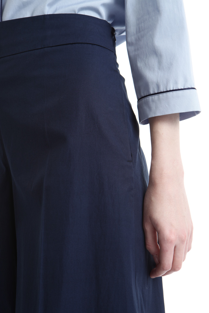 Pantaloni a palazzo in cotone Intrend Pantaloni a palazzo in cotone Intrend