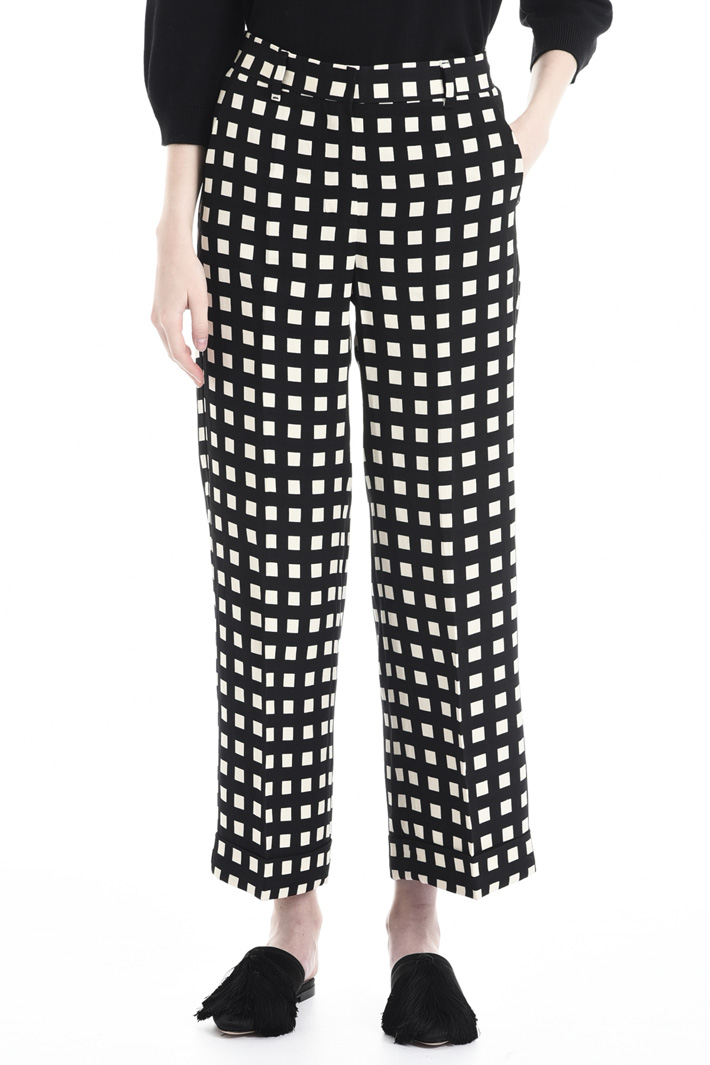 Pantalone in fluido armaturato Intrend Pantalone in fluido armaturato Intrend