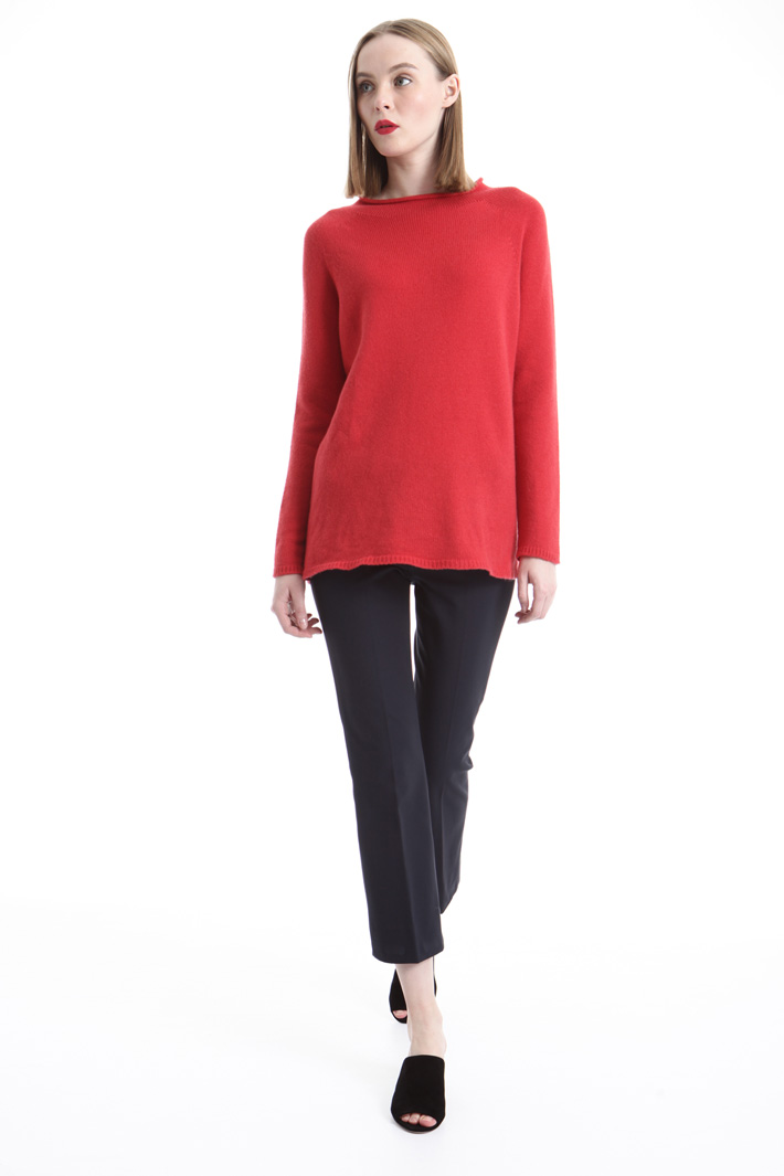 Pantalone in doppio di cotone Intrend Pantalone in doppio di cotone Intrend