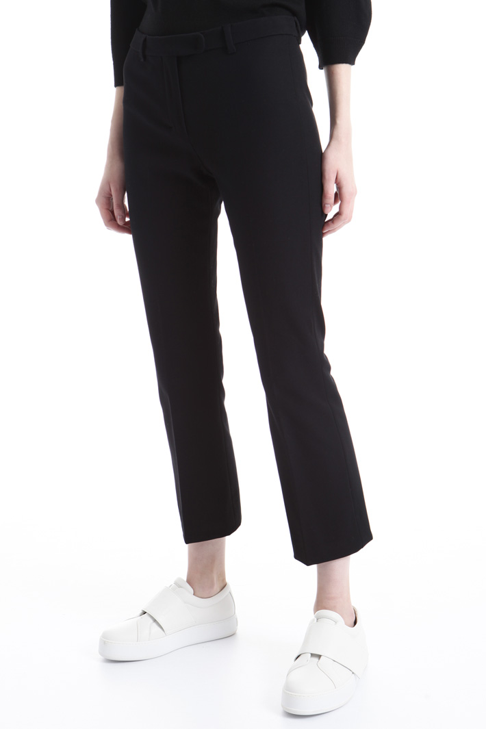 Pantalone in doppio di cotone Intrend Pantalone in doppio di cotone Intrend