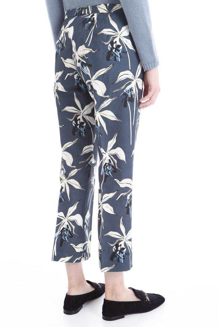 Pantalone in stuoia stampata Intrend Pantalone in stuoia stampata Intrend