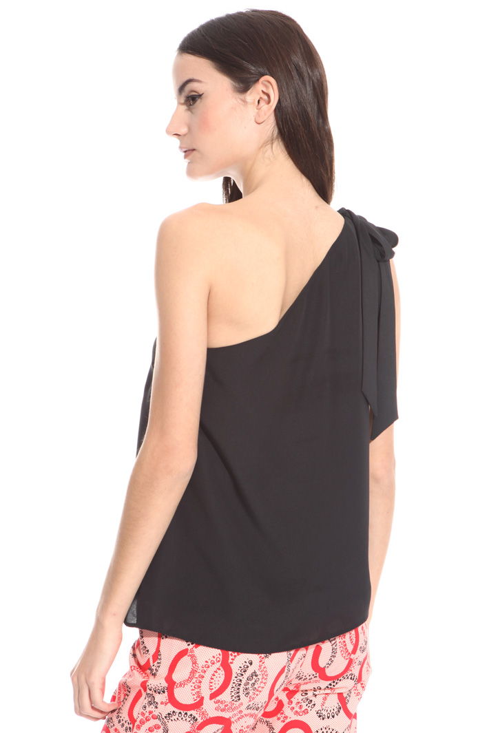 Top monospalla in crepe Intrend Top monospalla in crepe Intrend