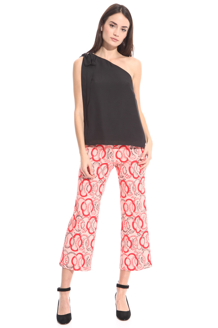 Top monospalla in crepe Intrend Top monospalla in crepe Intrend