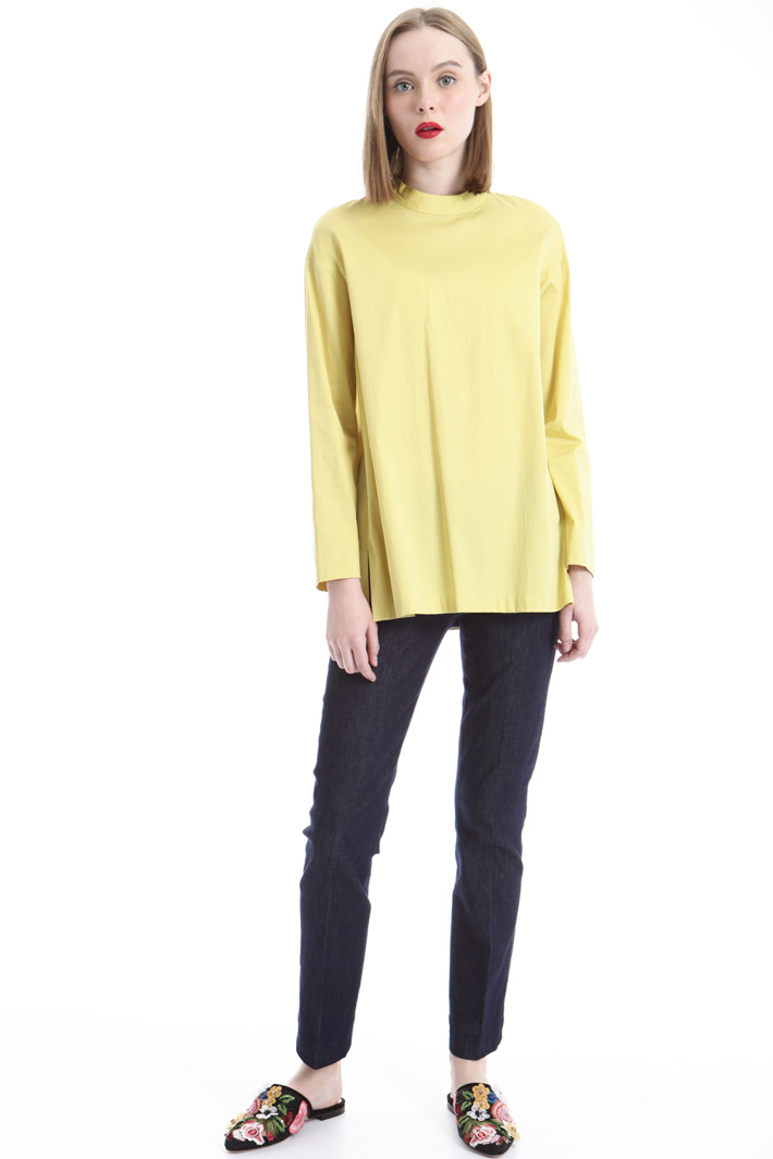 Casacca in raso di cotone Intrend Casacca in raso di cotone Intrend