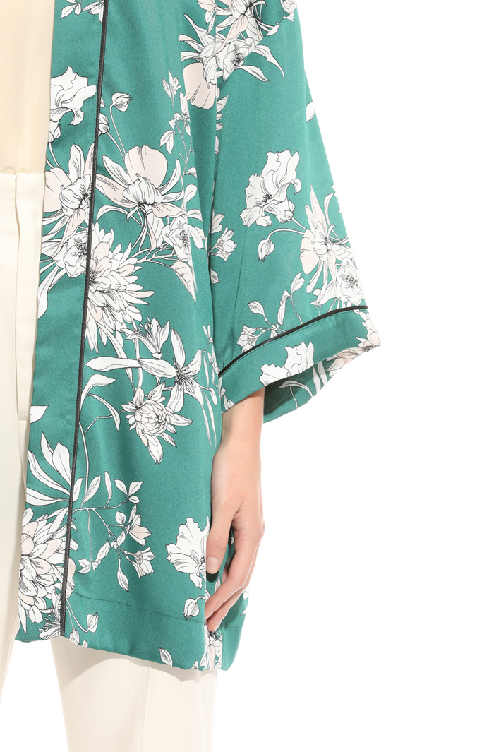 Printed twill tunic Intrend Printed twill tunic Intrend