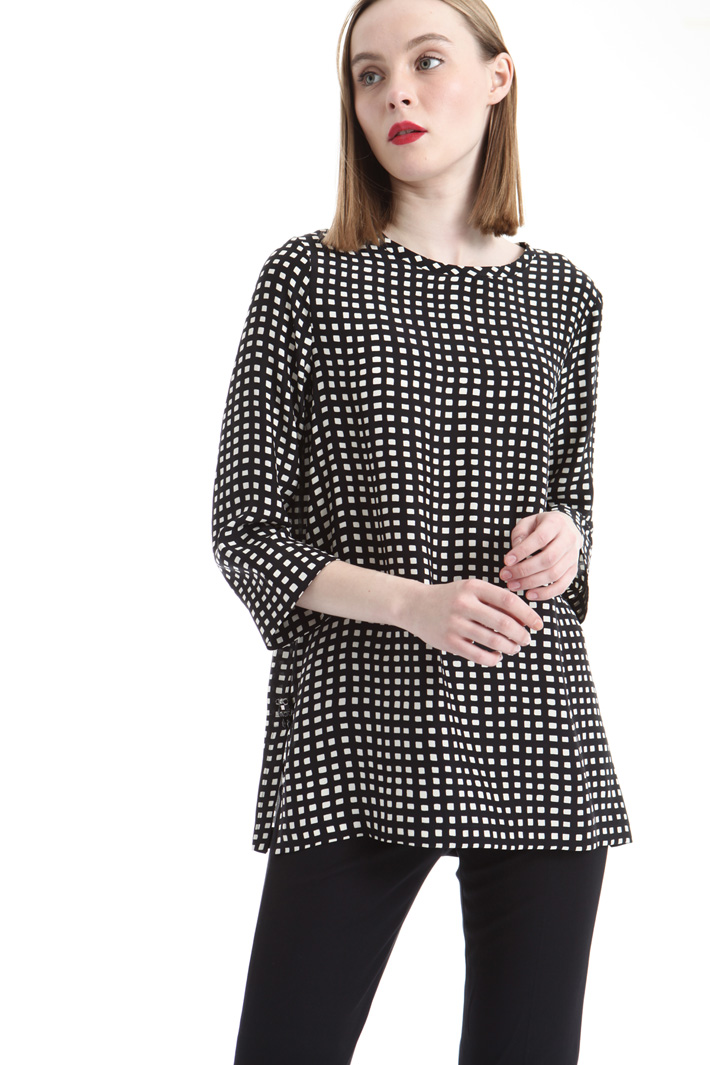 Blusa in raso di seta Intrend Blusa in raso di seta Intrend