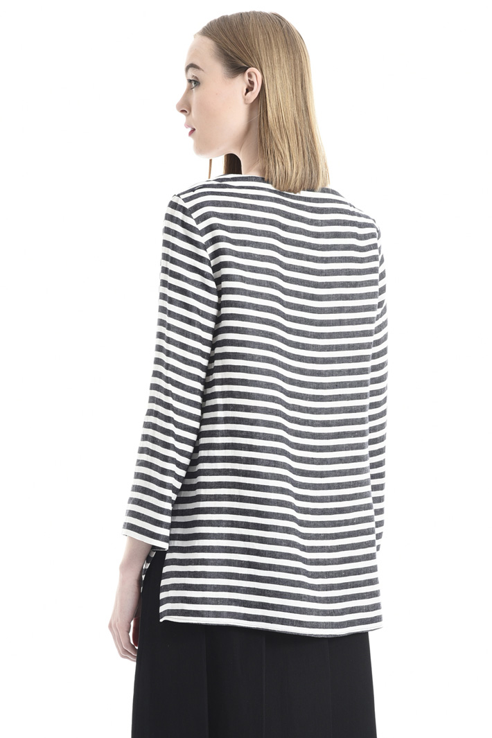 Casacca in lino rigato Intrend Casacca in lino rigato Intrend